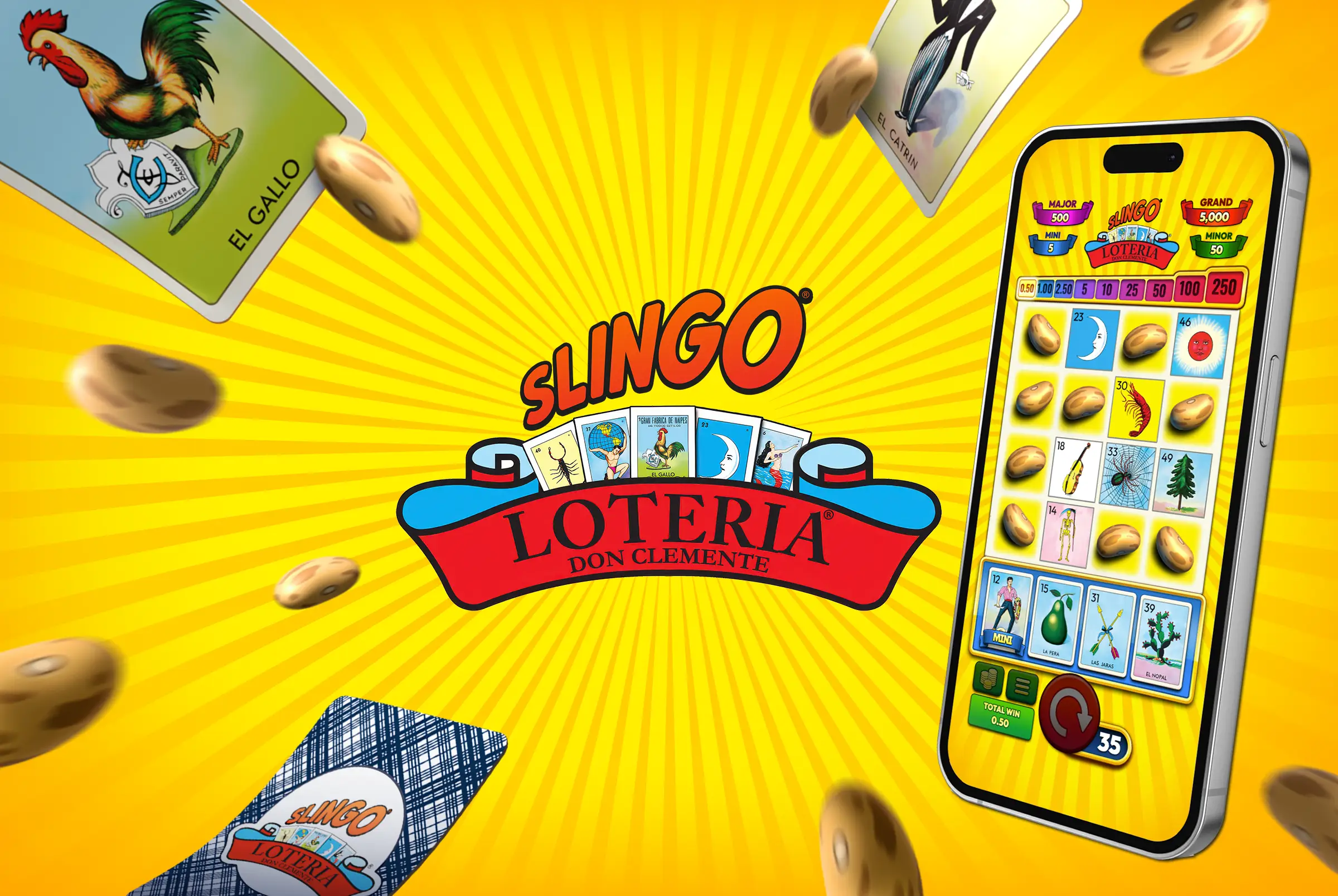 Slingo Loteria Don Clement Brings a Classic to Life