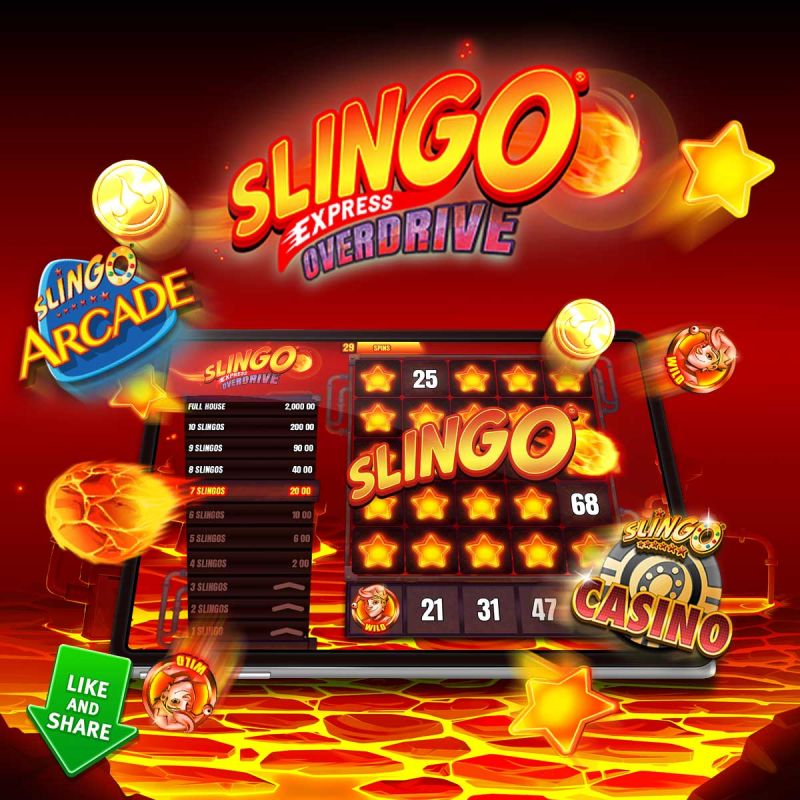 Slingo Express Overdrive Takes Gameplay to Full Speed