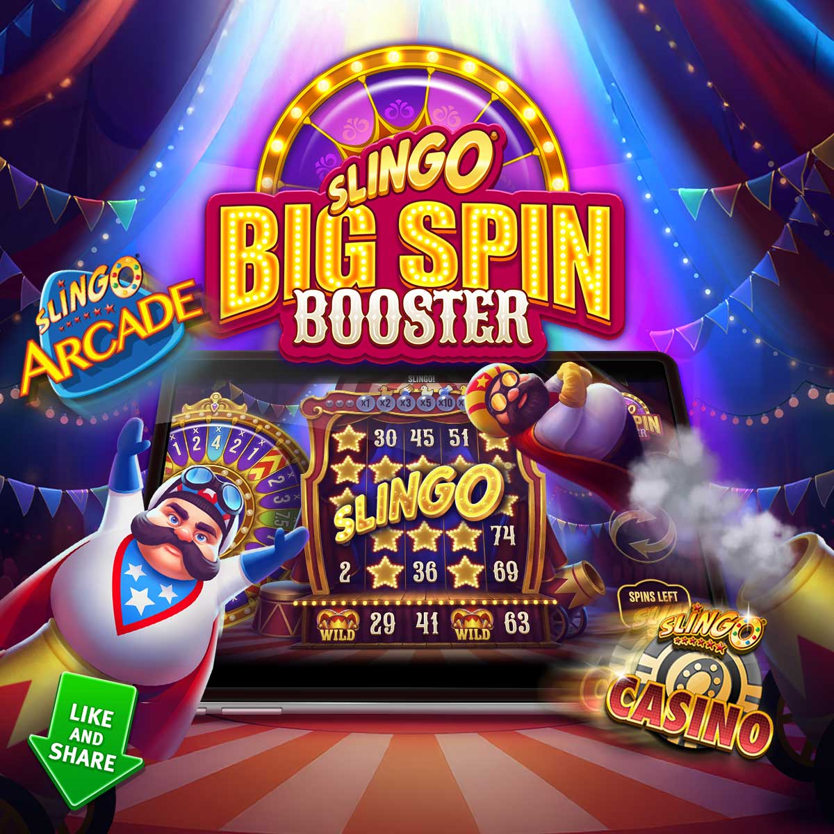 Slingo Big Spin Booster Combines Nostalgia, Fun, and Big Rewards