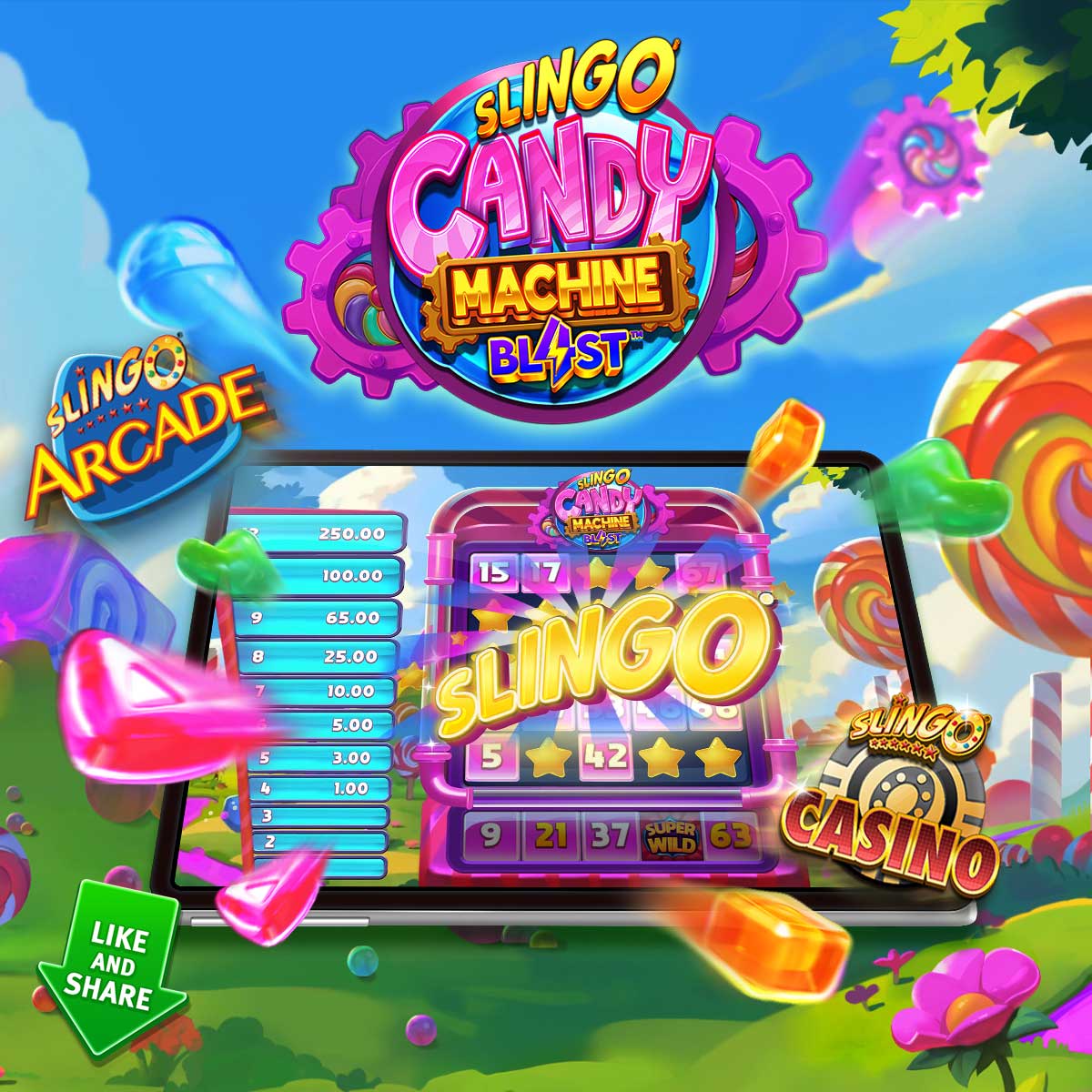 Slingo Candy Machine Bl4st Delivers Fast-Paced Fun and Sweet Surprises