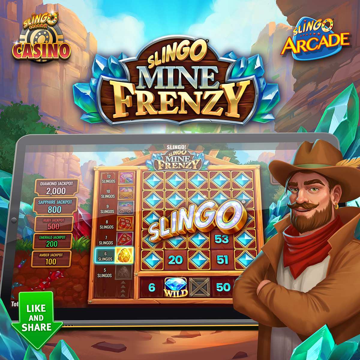 Slingo Mine Frenzy Unearths Explosive Fun