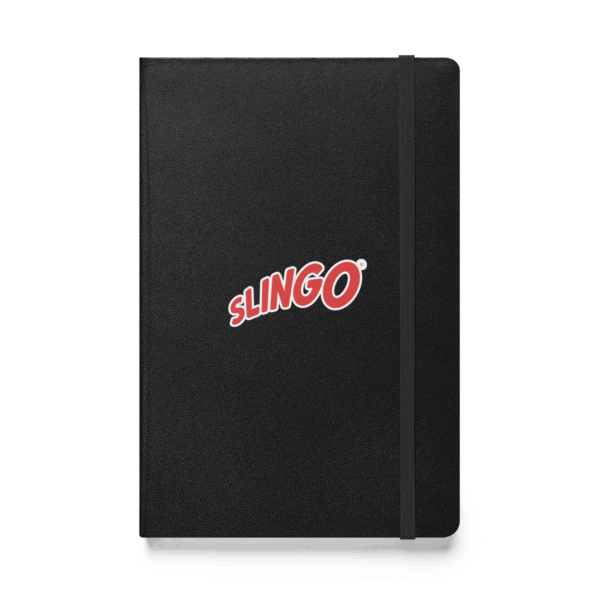 Hardcover bound notebook